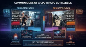 Common Signs of a CPU or GPU Bottleneck