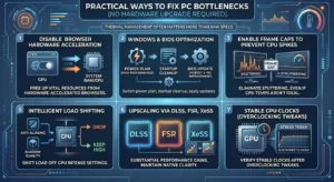 Practical Ways to Fix PC Bottlenecks (No Hardware Upgrade Required)